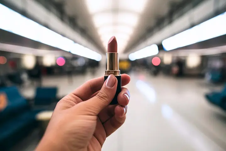 Hand-Holding Lipstick